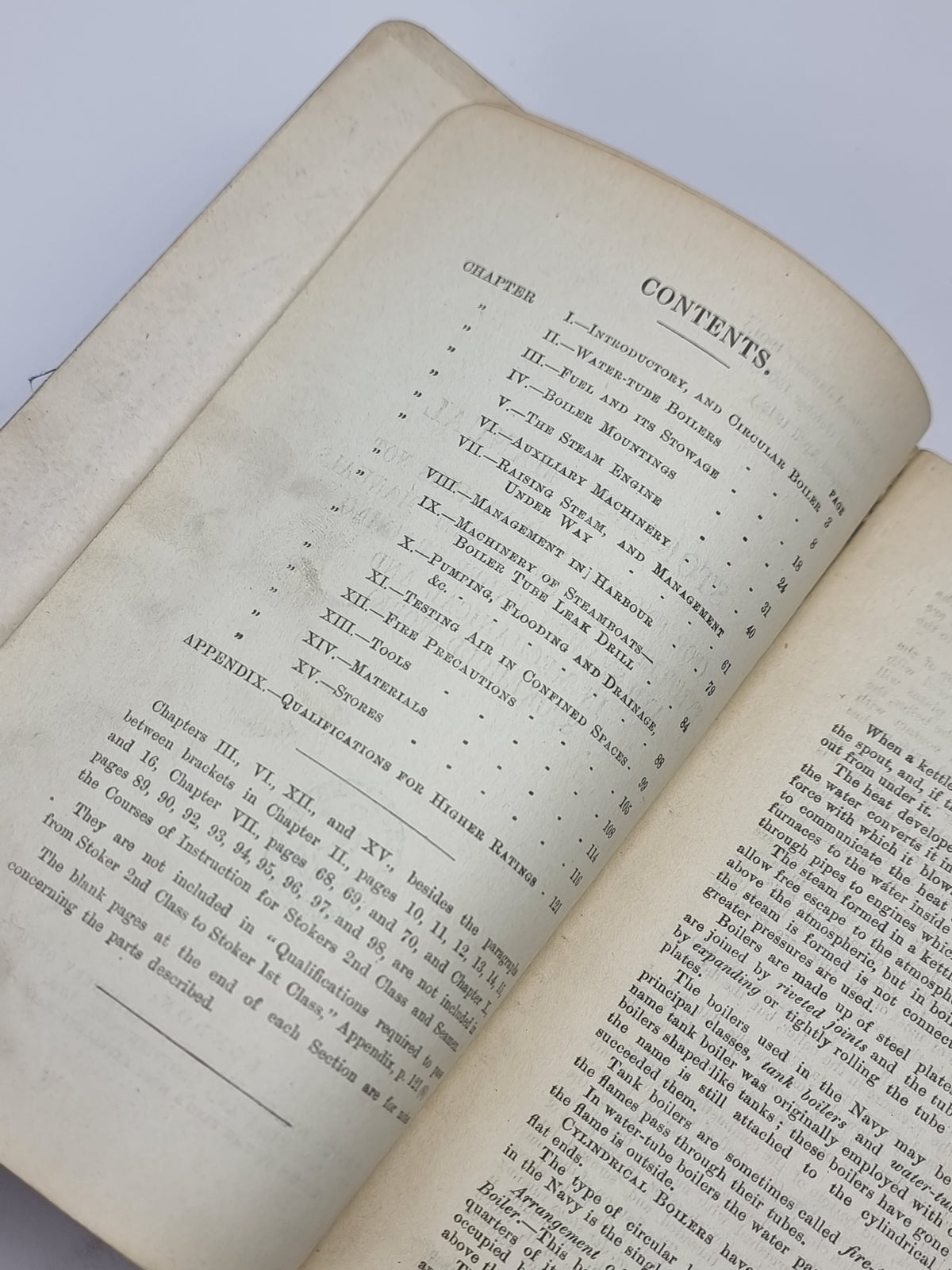 Stokers' Manual, Admiralty