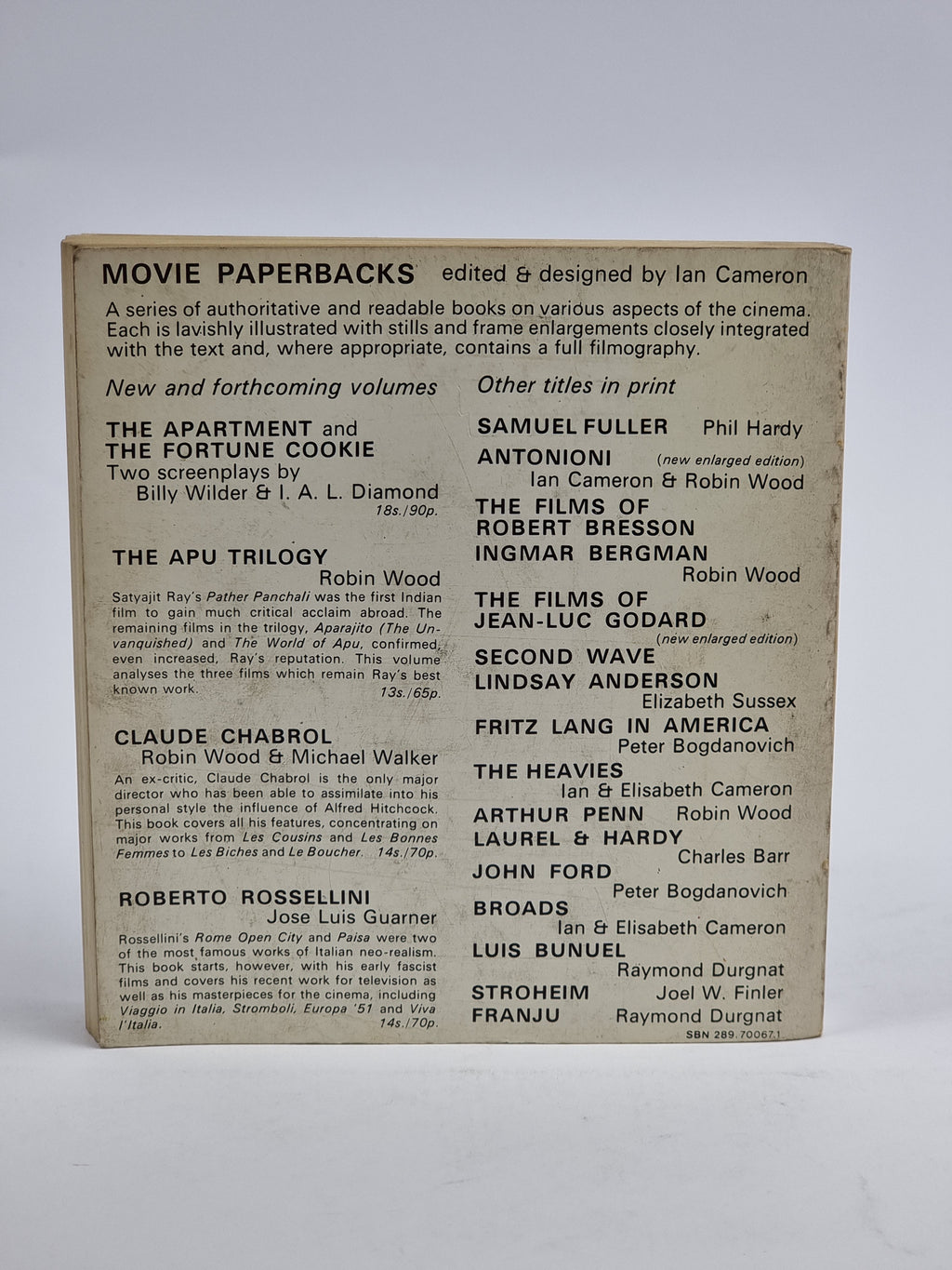 The Apartment and The Fortune Cookie, Billy Wilder & I. A. L. Diamond — 1st Ed