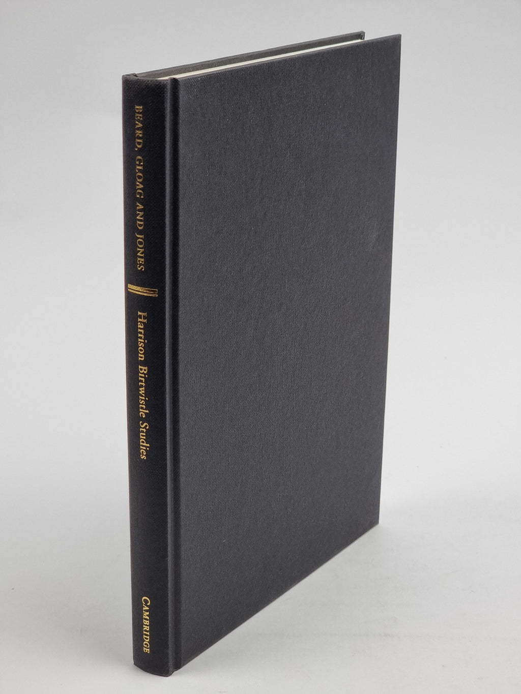 Harrison Birtwistle Studies, David Beard, Kenneth Gloag, Nicholas Jones