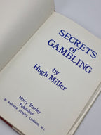 Secrets of Gambling, Hugh Miller — 1st Edition