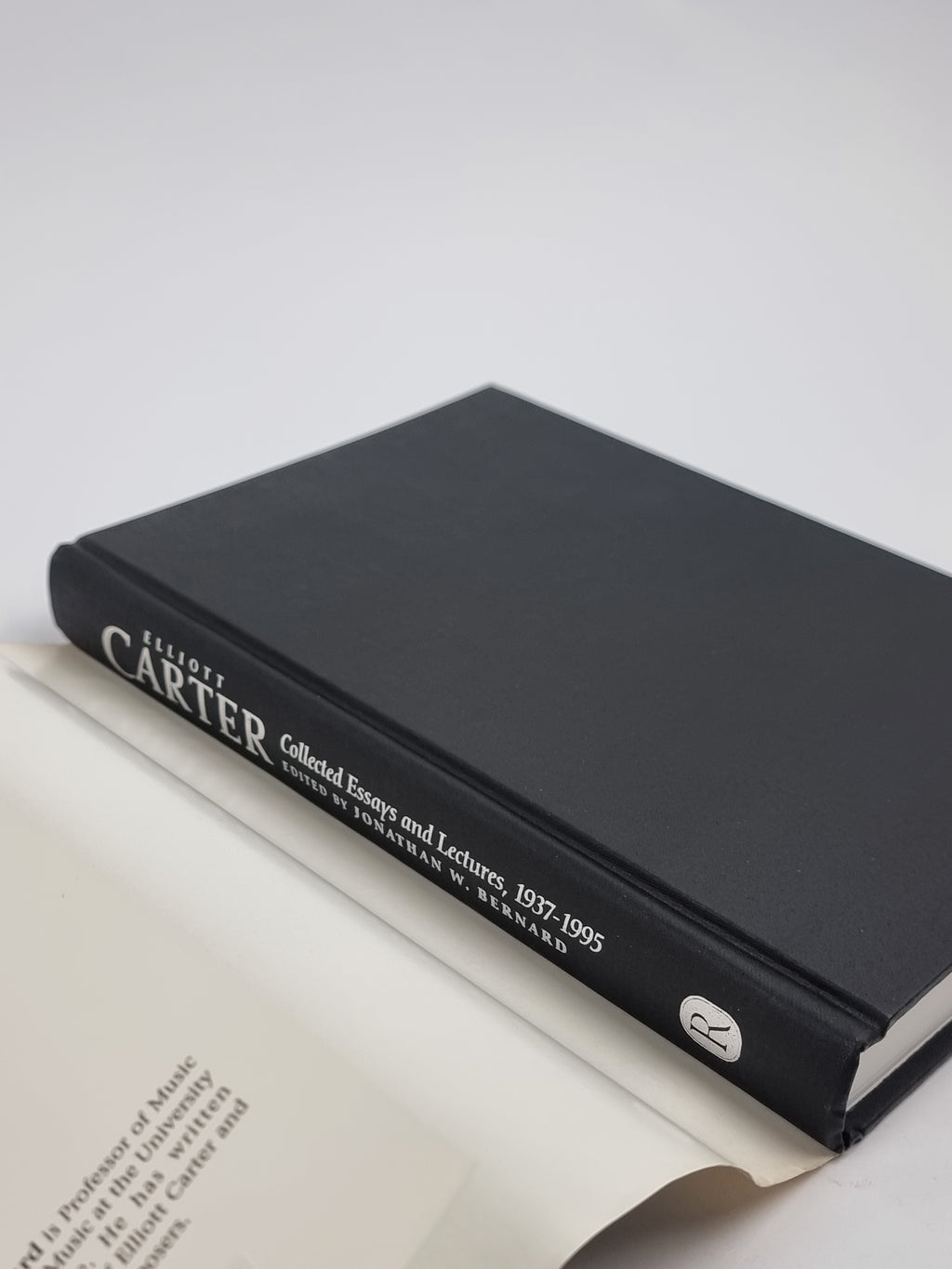 Elliott Carter: Collected Essays and Lectures, 1937–1995, Elliott Carter — 1st Ed
