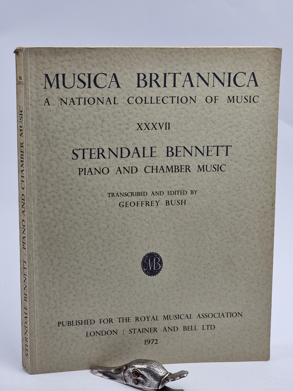 Musica Britannica XXXVII: Sterndale Bennett Piano and Chamber Music