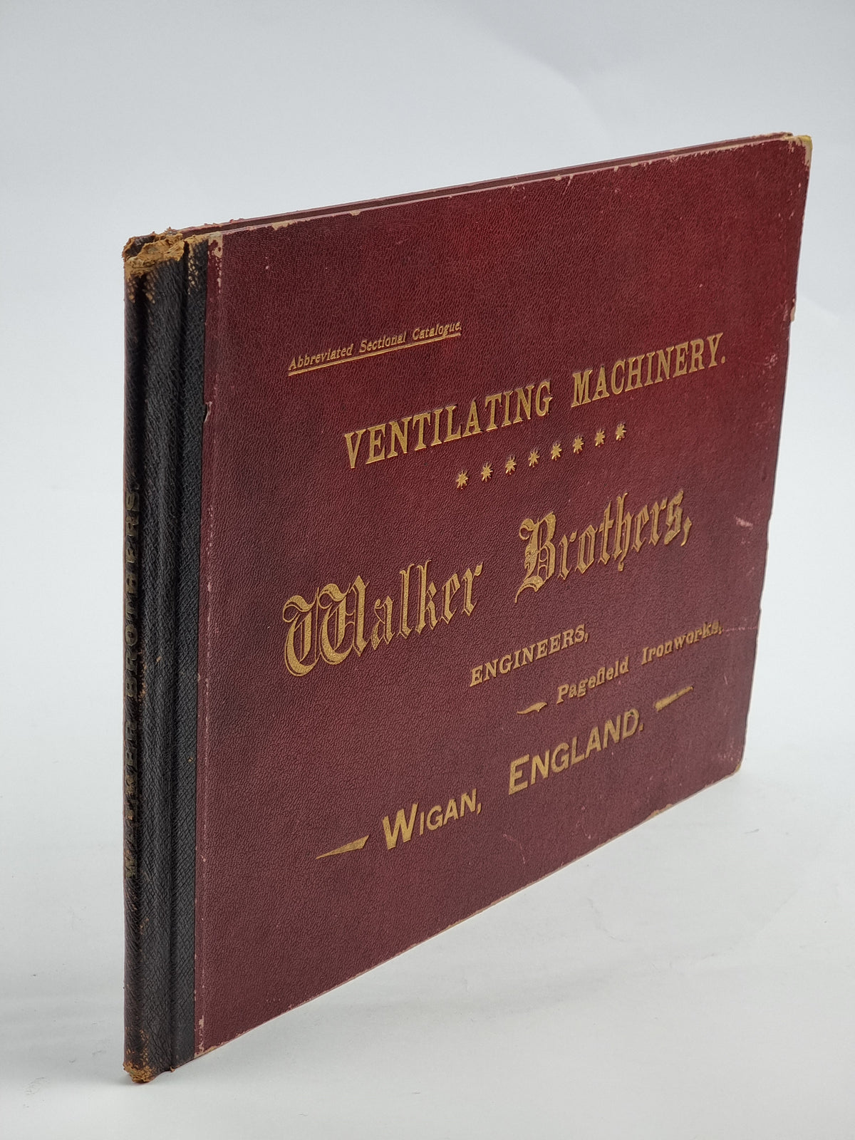 Abbreviated Sectional Catalogue: Ventilating Machinery, Walker Brothers
