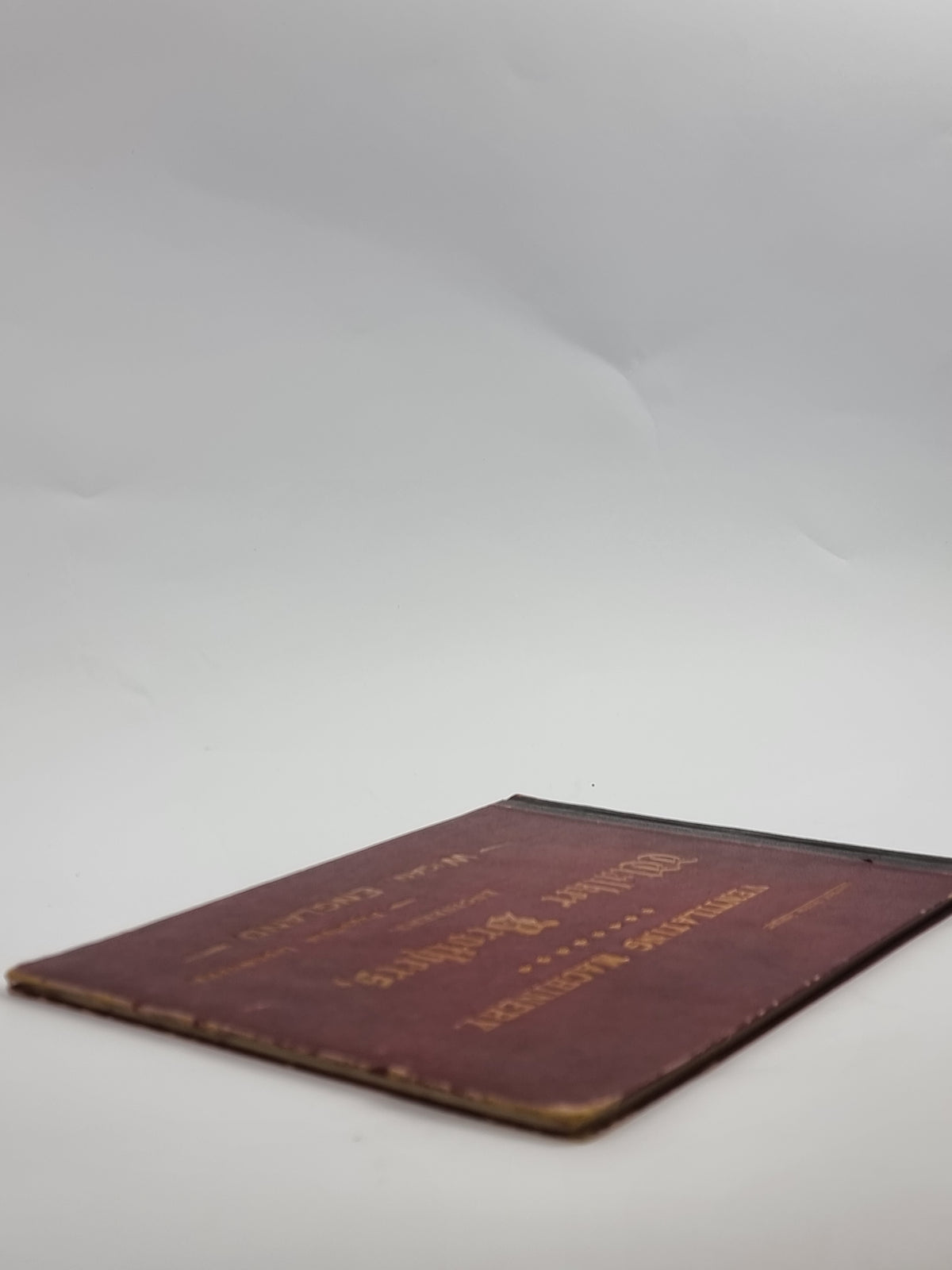 Abbreviated Sectional Catalogue: Ventilating Machinery, Walker Brothers