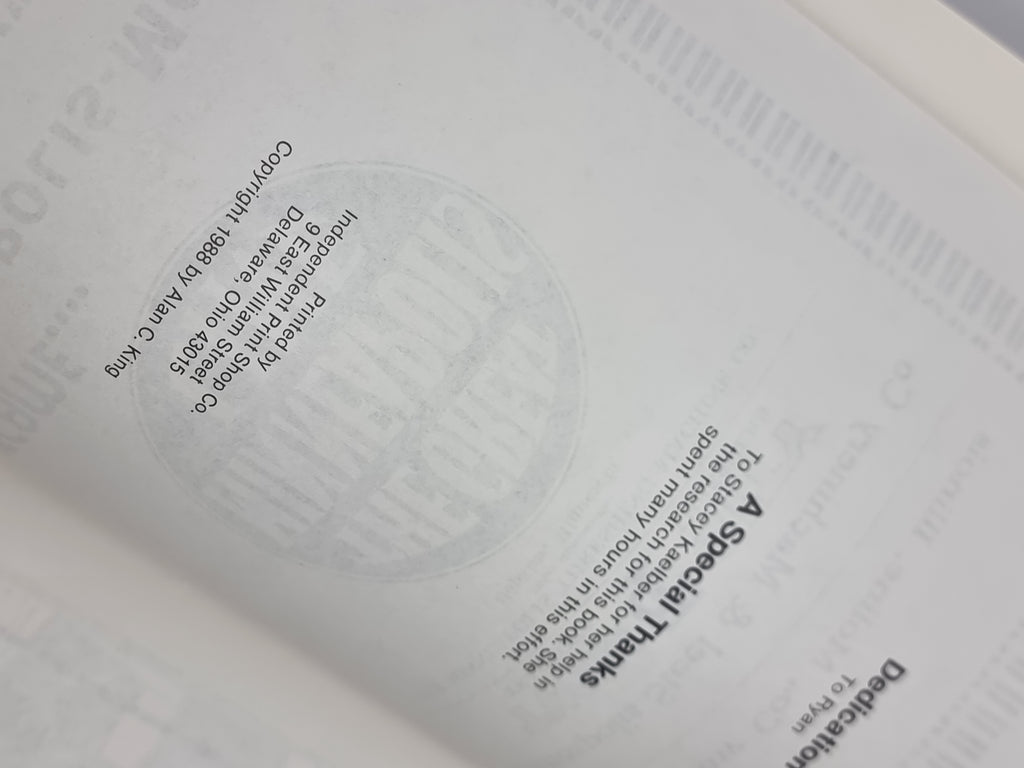 Minneapolis-Moline 1910-1959 Data Book No. 2, Alan King — 1st Edition