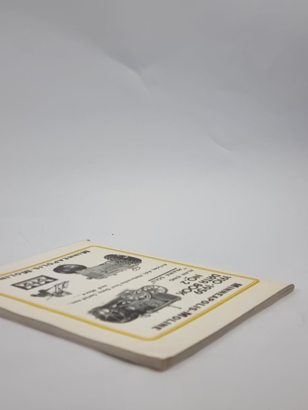 Minneapolis-Moline 1910-1959 Data Book No. 2, Alan King — 1st Edition