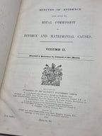 Report of the Royal Commission on Divorce and Matrimonial Causes