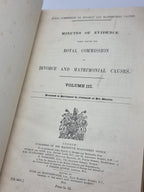 Report of the Royal Commission on Divorce and Matrimonial Causes