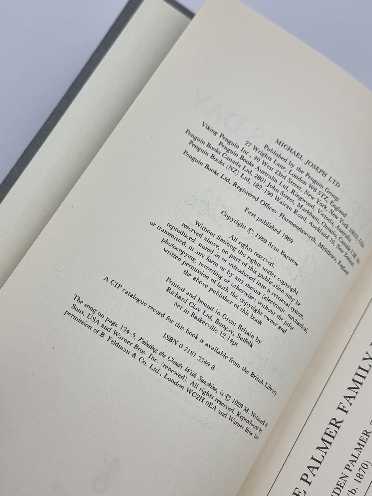 Give Us This Day, Stan Barstow — 1st Edition, Signed