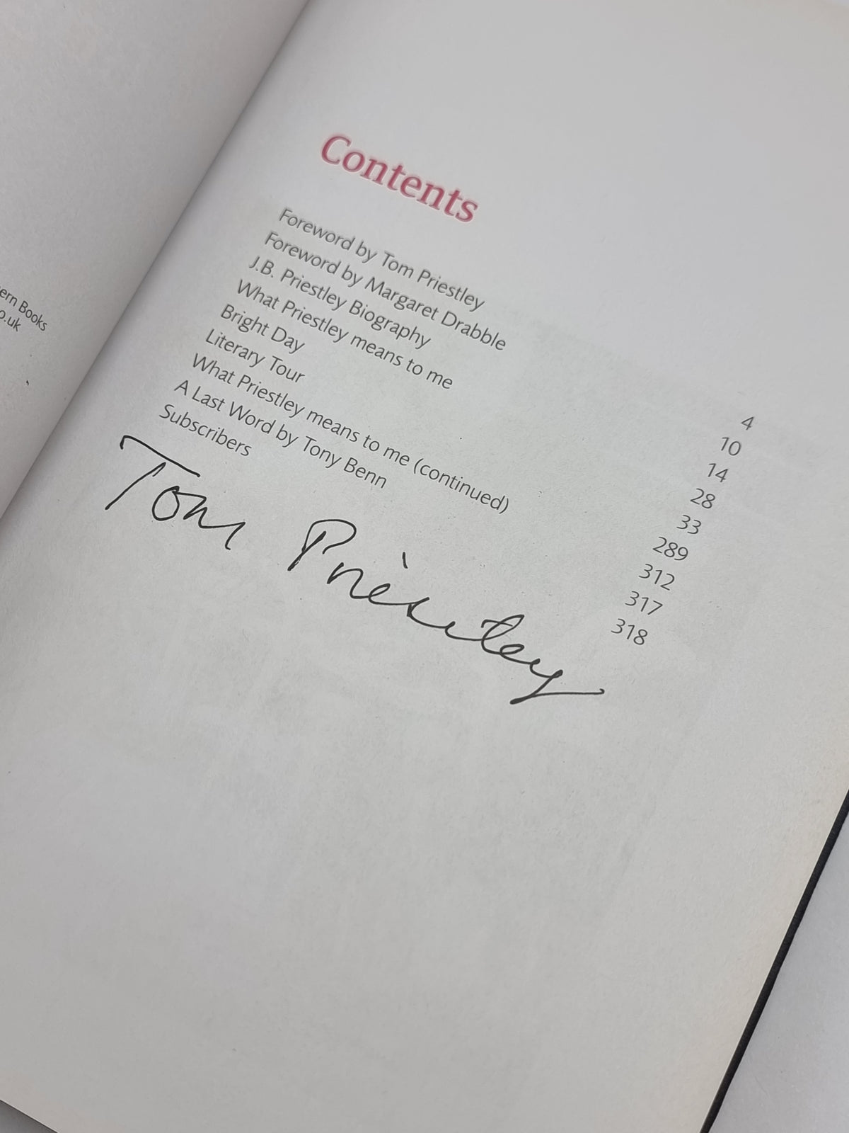 Bright Day, J.B. Priestley — Signed