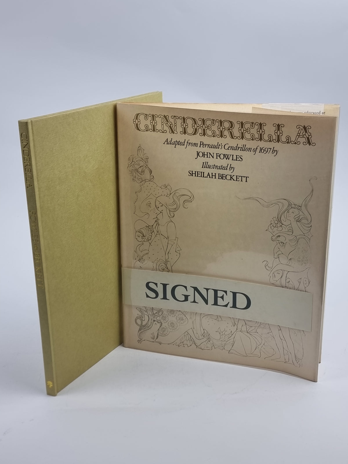 Cinderella, John Fowles — 1st Edition, Signed