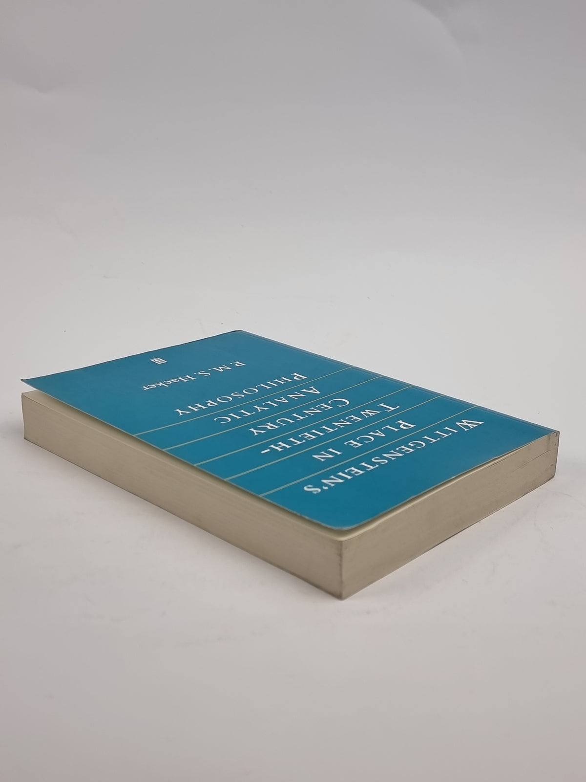 Wittgenstein's Place in Twentieth-Century Analytic Philosophy, P. M. S. Hacker