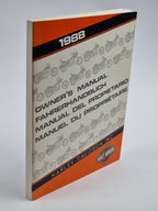 1988 Owner's Manual, Harley-Davidson
