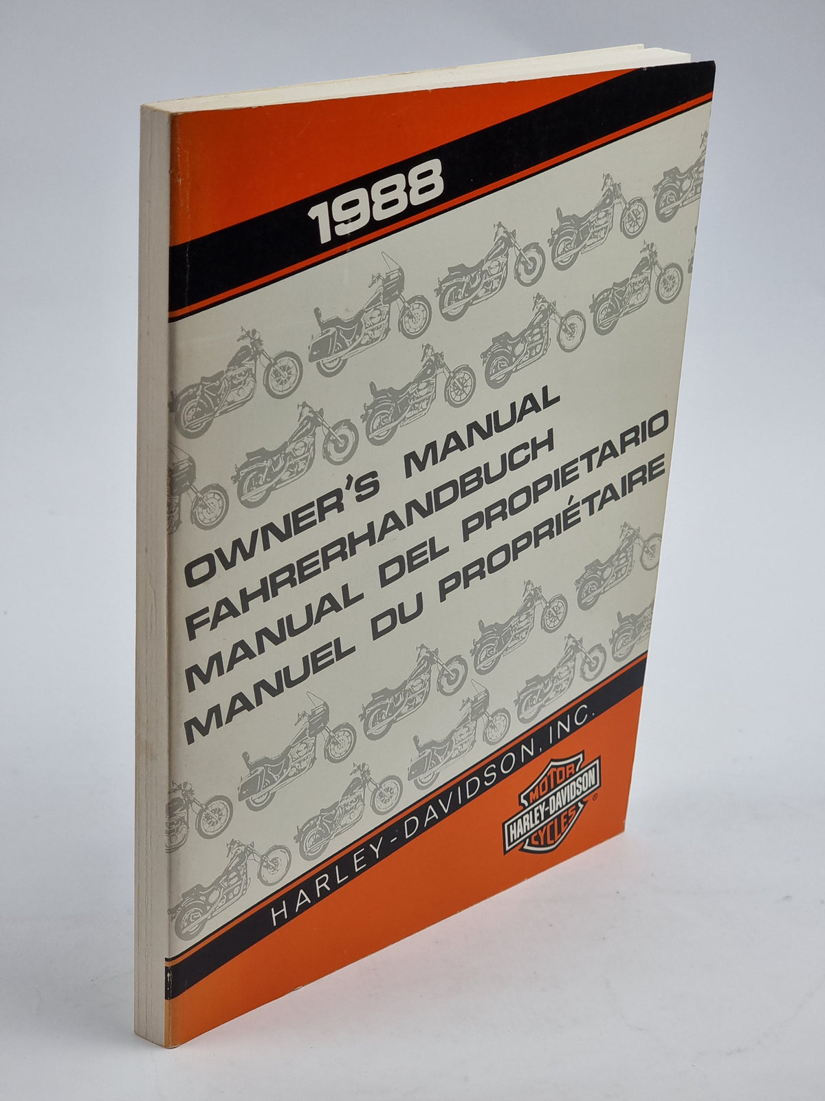 1988 Owner's Manual, Harley-Davidson