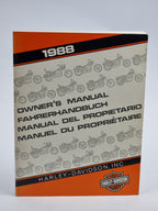 1988 Owner's Manual, Harley-Davidson