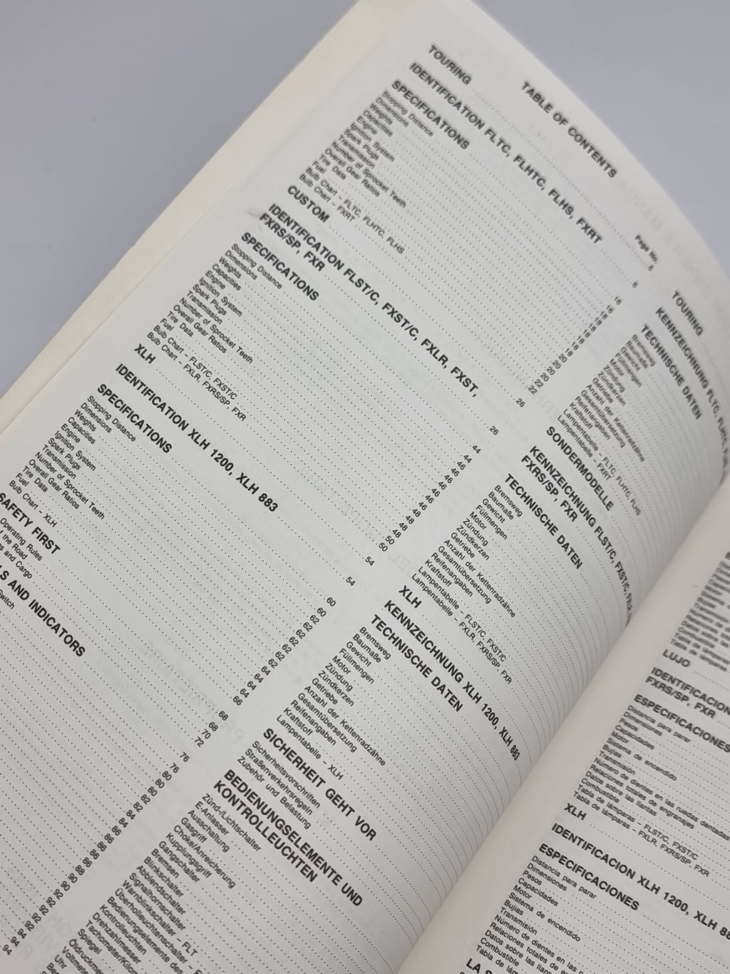 1988 Owner's Manual, Harley-Davidson