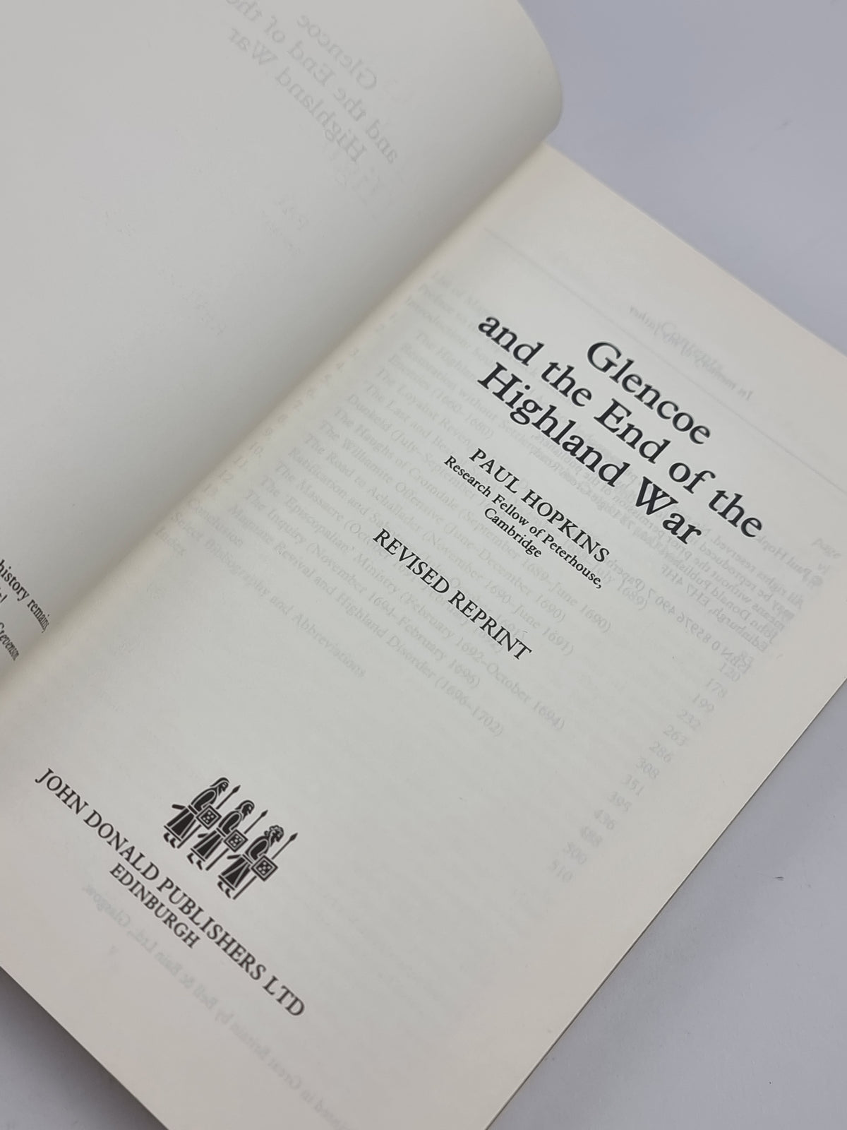 Glencoe and the End of the Highland War, Paul Hopkins