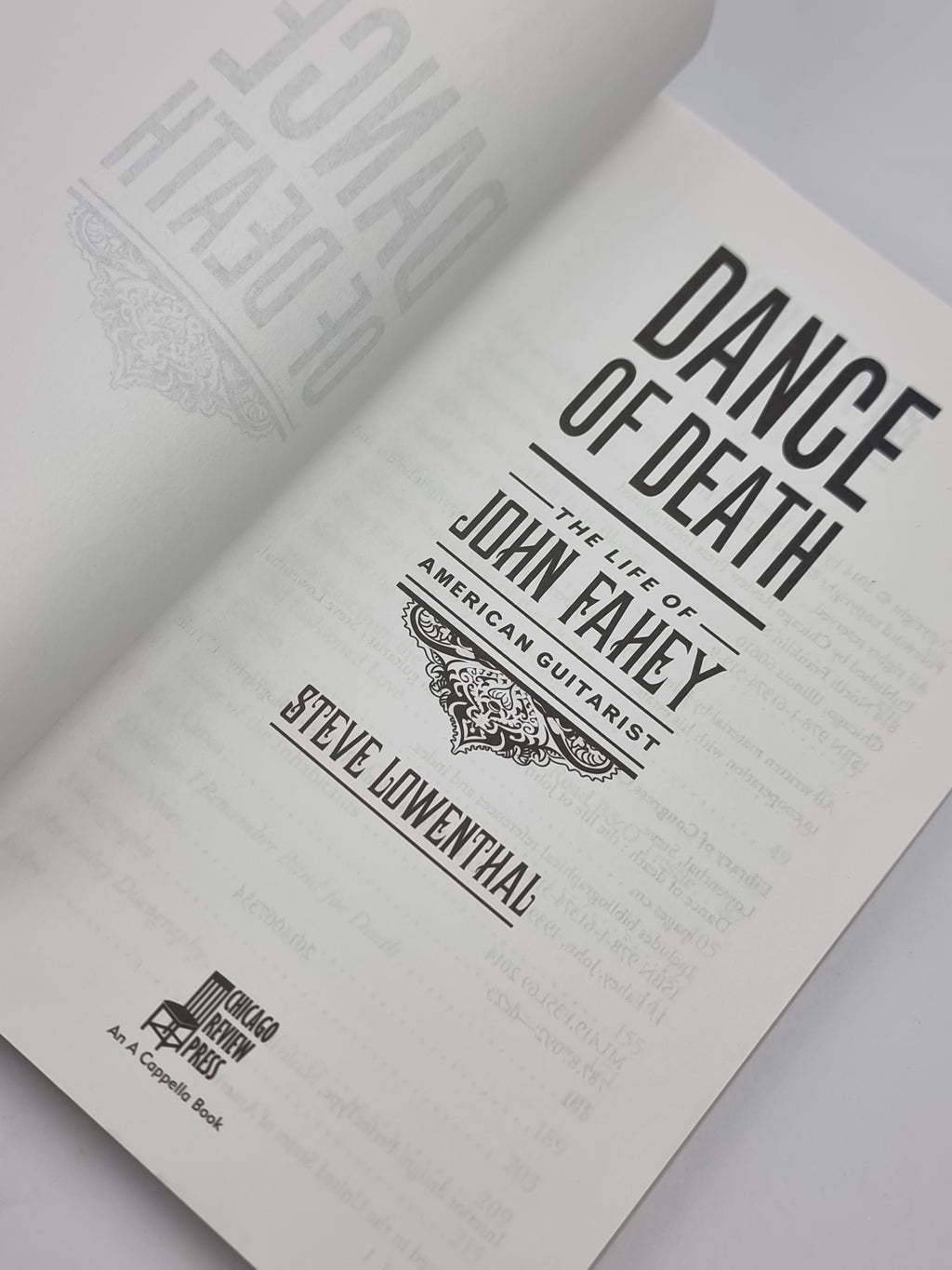 Dance of Death: The Life of John Fahey, American Guitarist, Steve Lowenthal