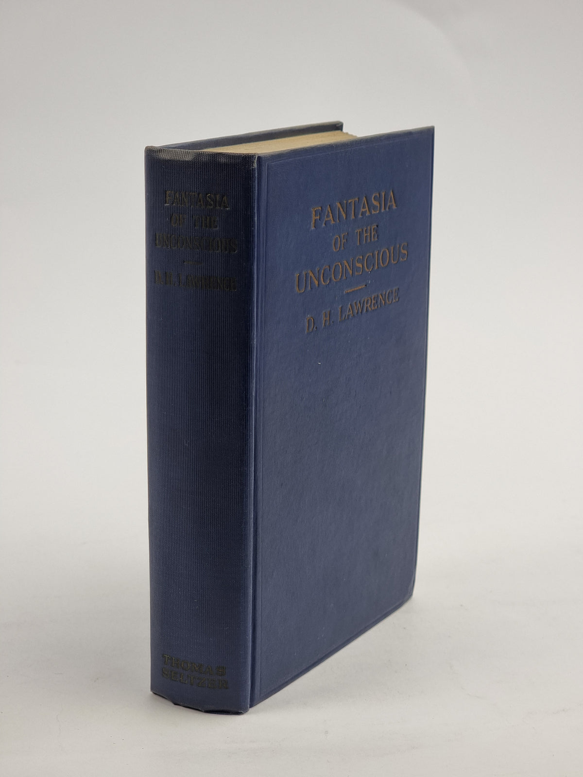 Fantasia of the Unconscious, D. H. Lawrence — 1st Edition