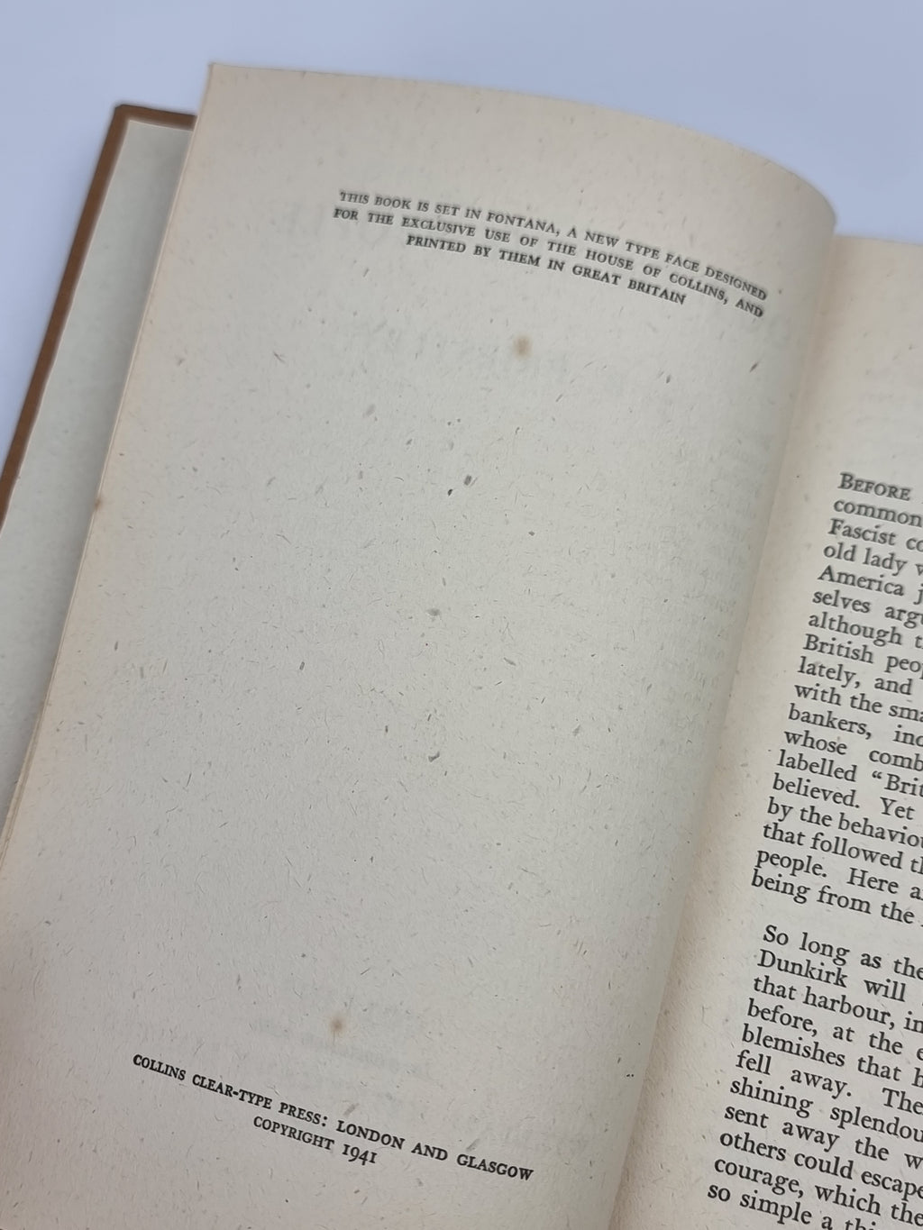 Out of the People, J.B. Priestley — 1st Edition