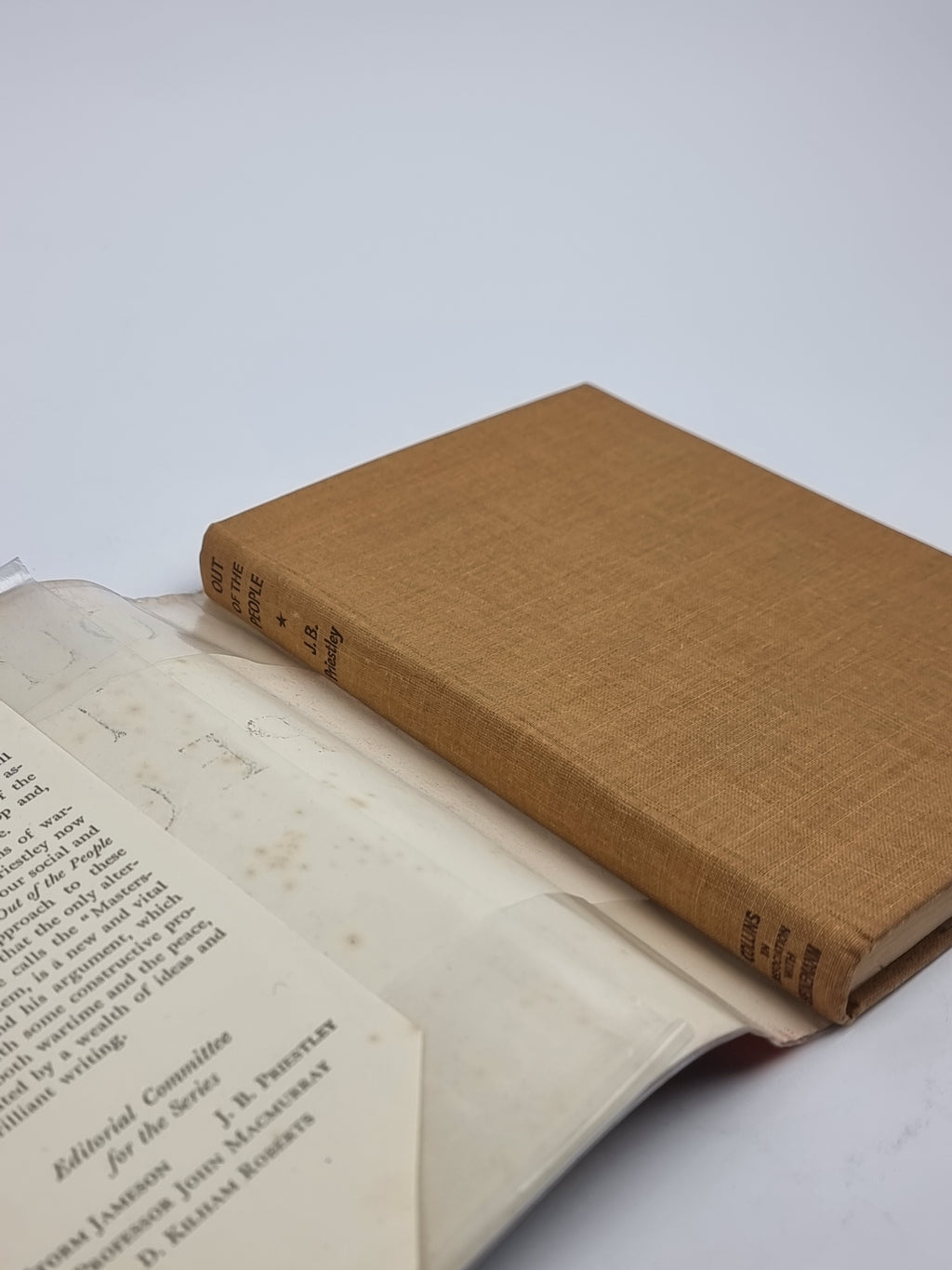 Out of the People, J.B. Priestley — 1st Edition
