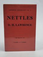 Nettles, D. H. Lawrence — 1st Edition