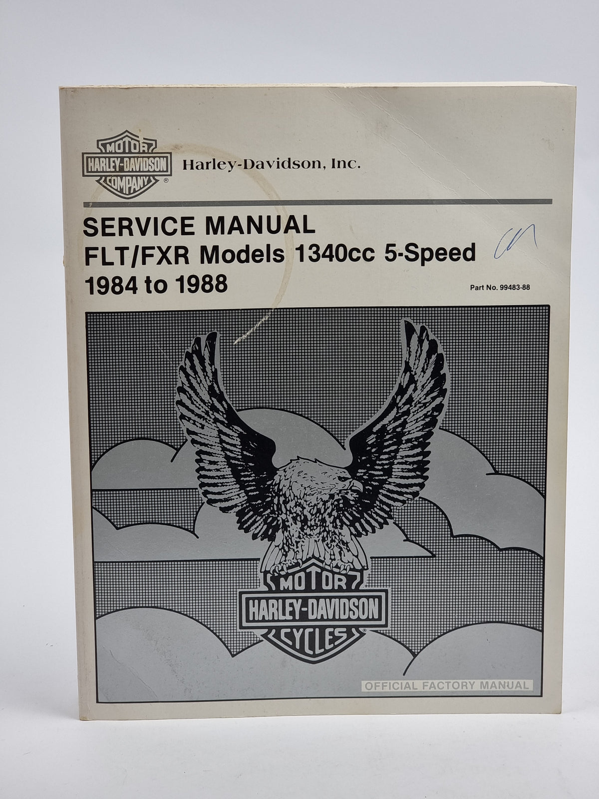 Service Manual FLT/FXR Models 1340cc 5-Speed 1984 to 1988