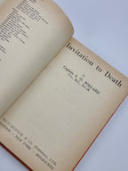 Invitation to Death, Captain A. O. Pollard — 1st Edition