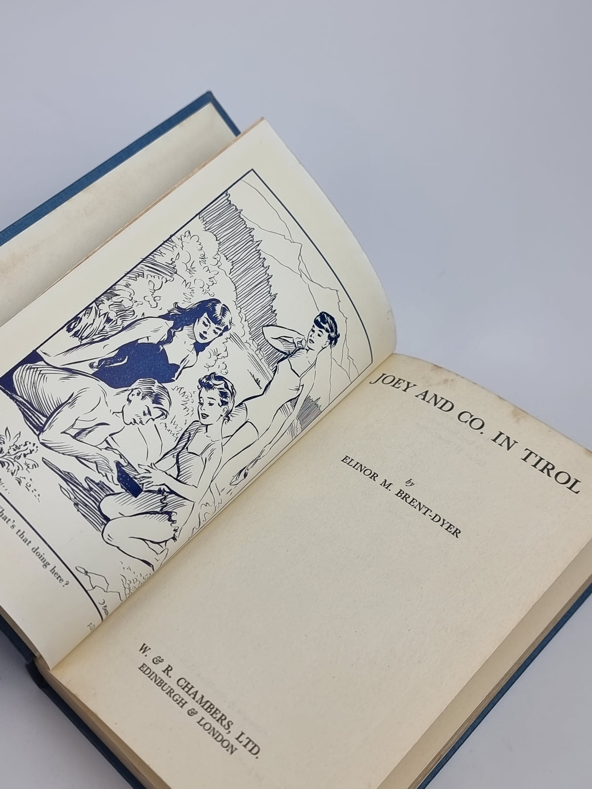 Joey and Co. in Tirol, Elinor M. Brent-Dyer — 1st Edition