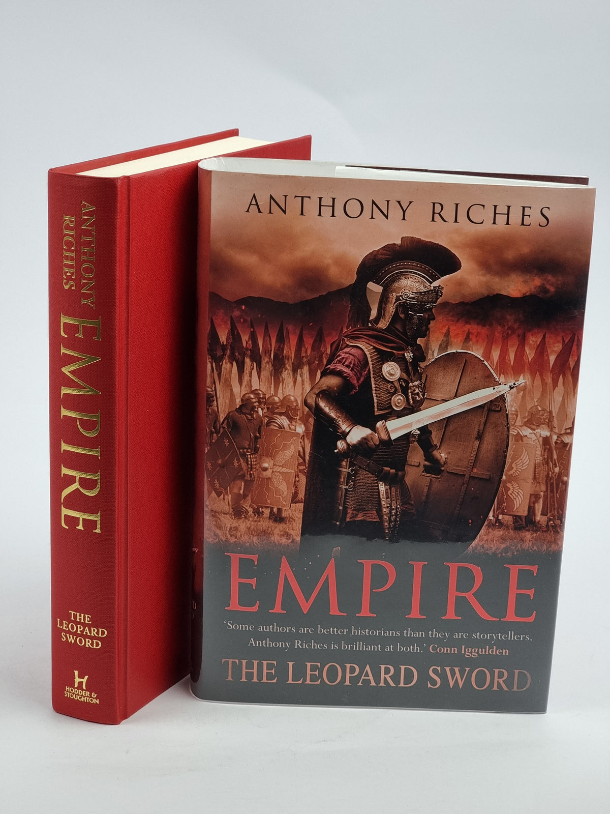 The Leopard Sword, Anthony Riches — 1st Edition, Limited