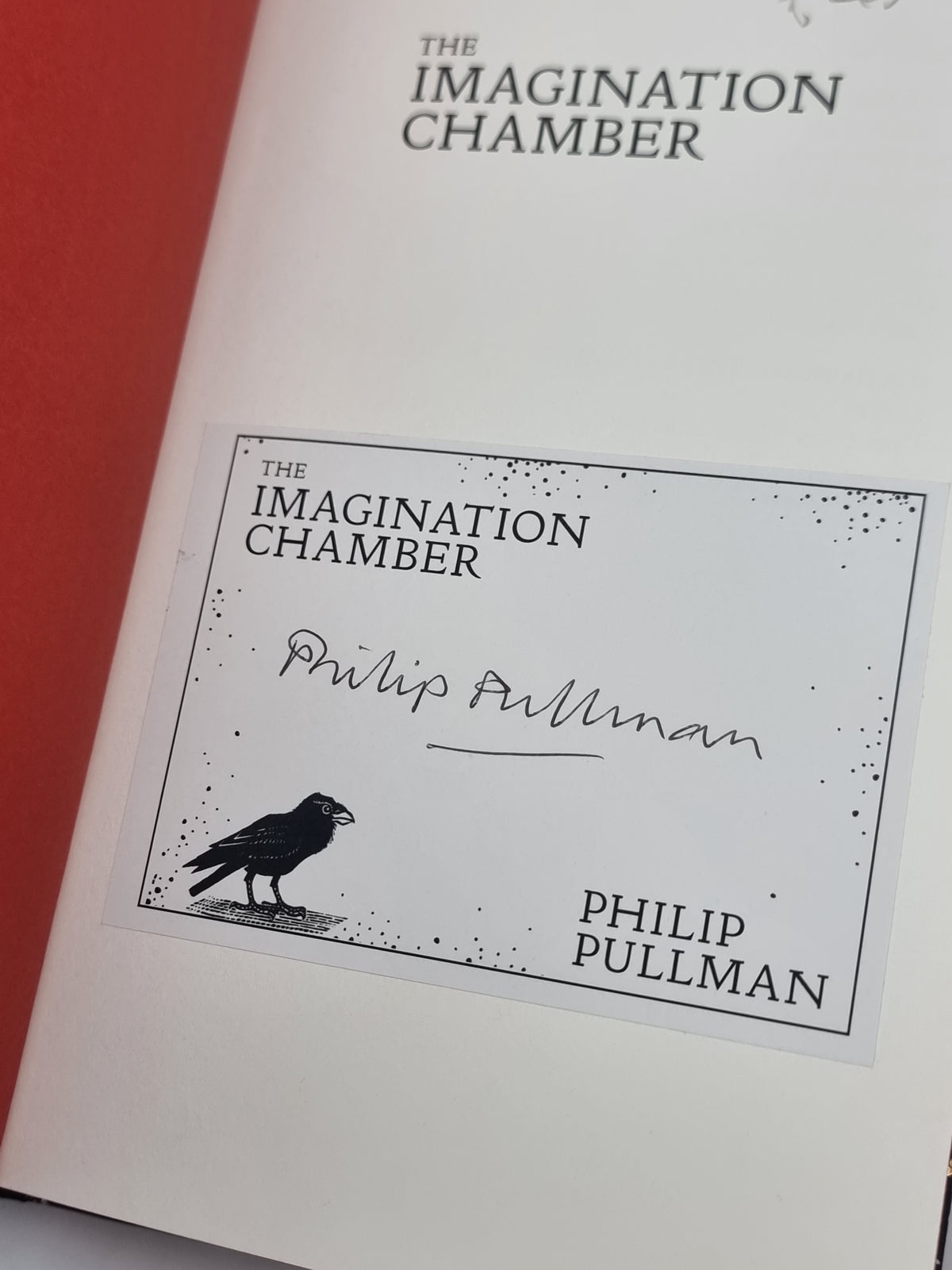 The Imagination Chamber, Philip Pullman — 1st Edition