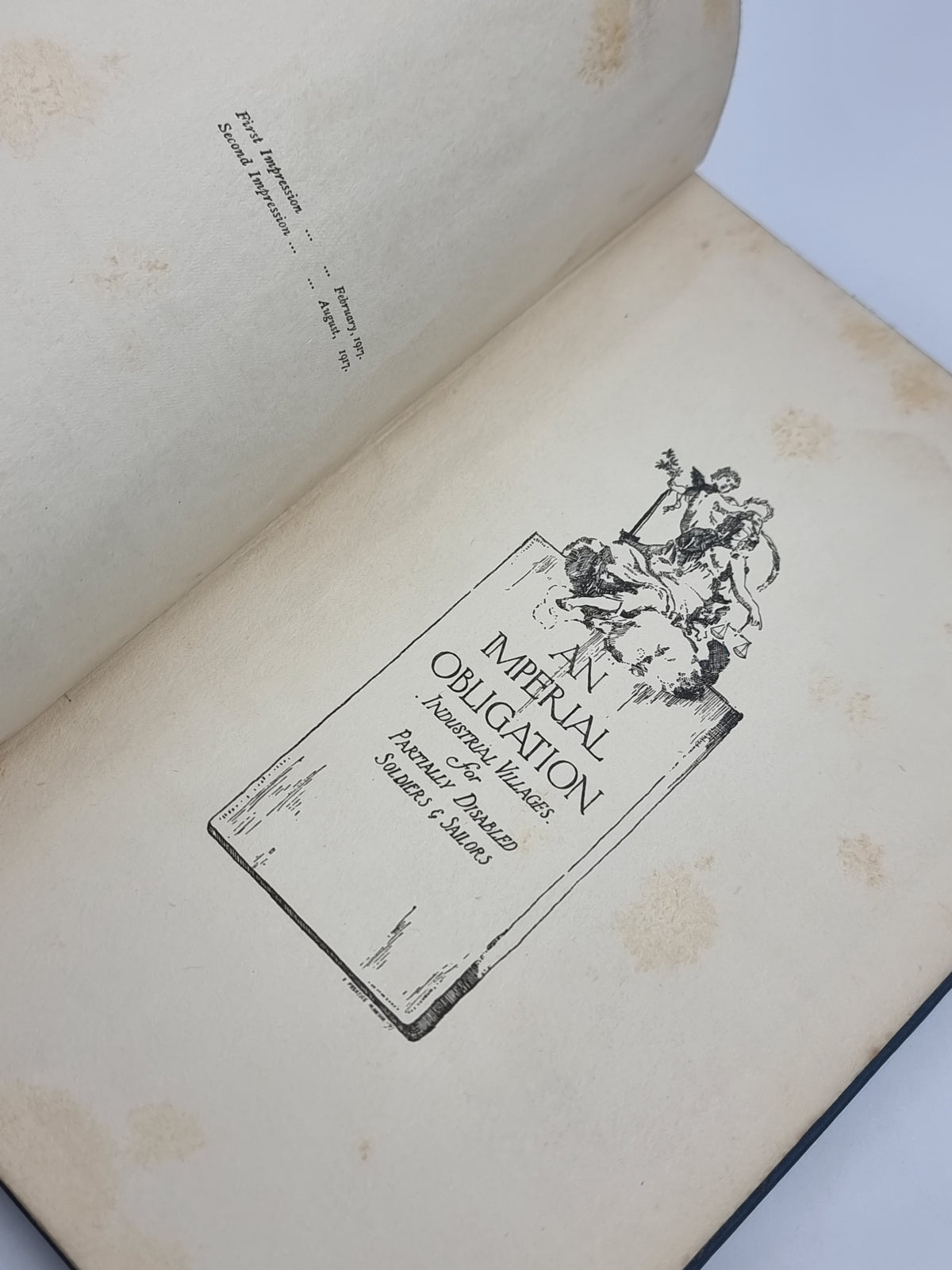 An Imperial Obligation, Thomas H. Mawson — 1st Edition