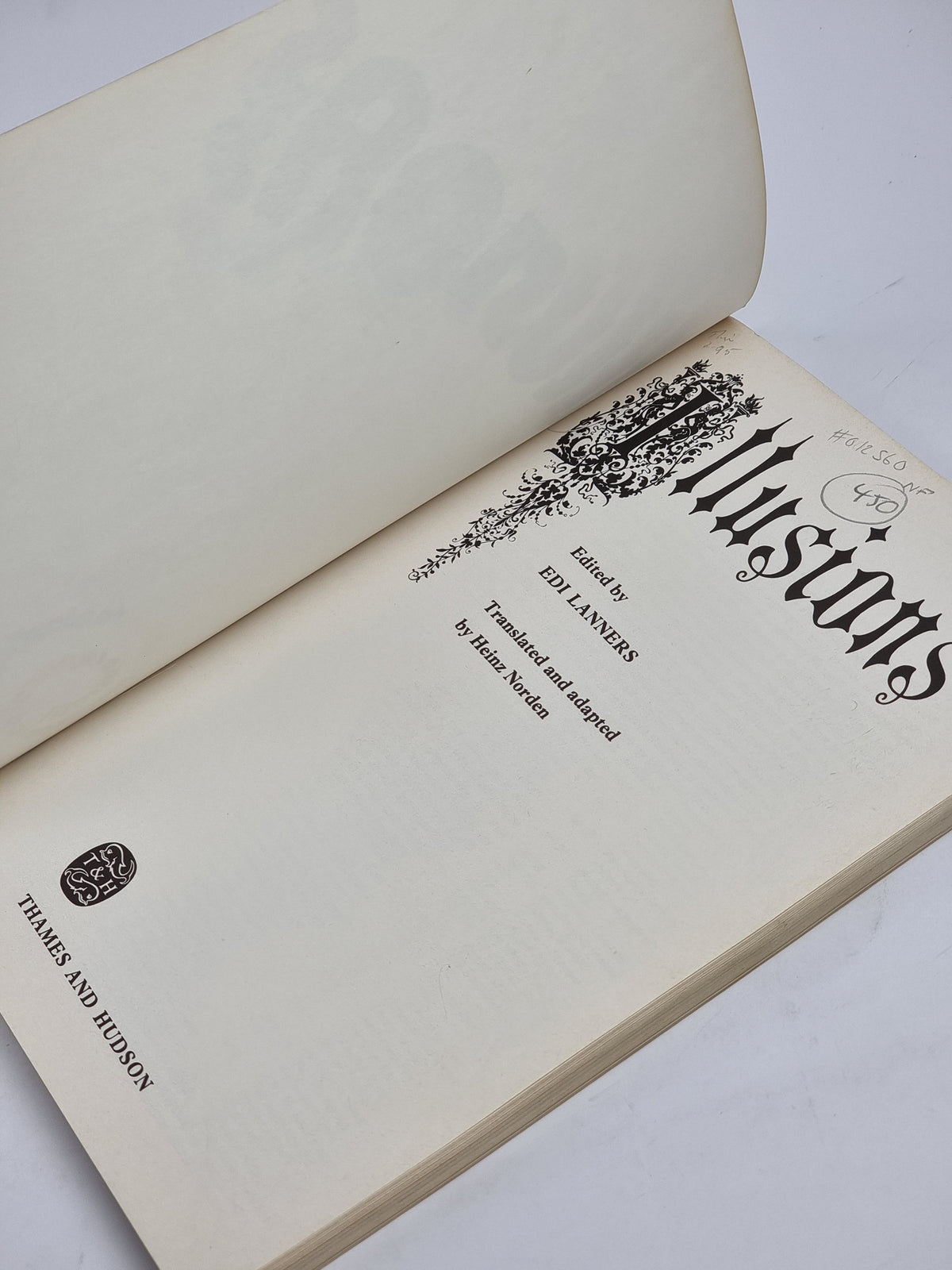Illusions, Edi Lanners — 1st Edition