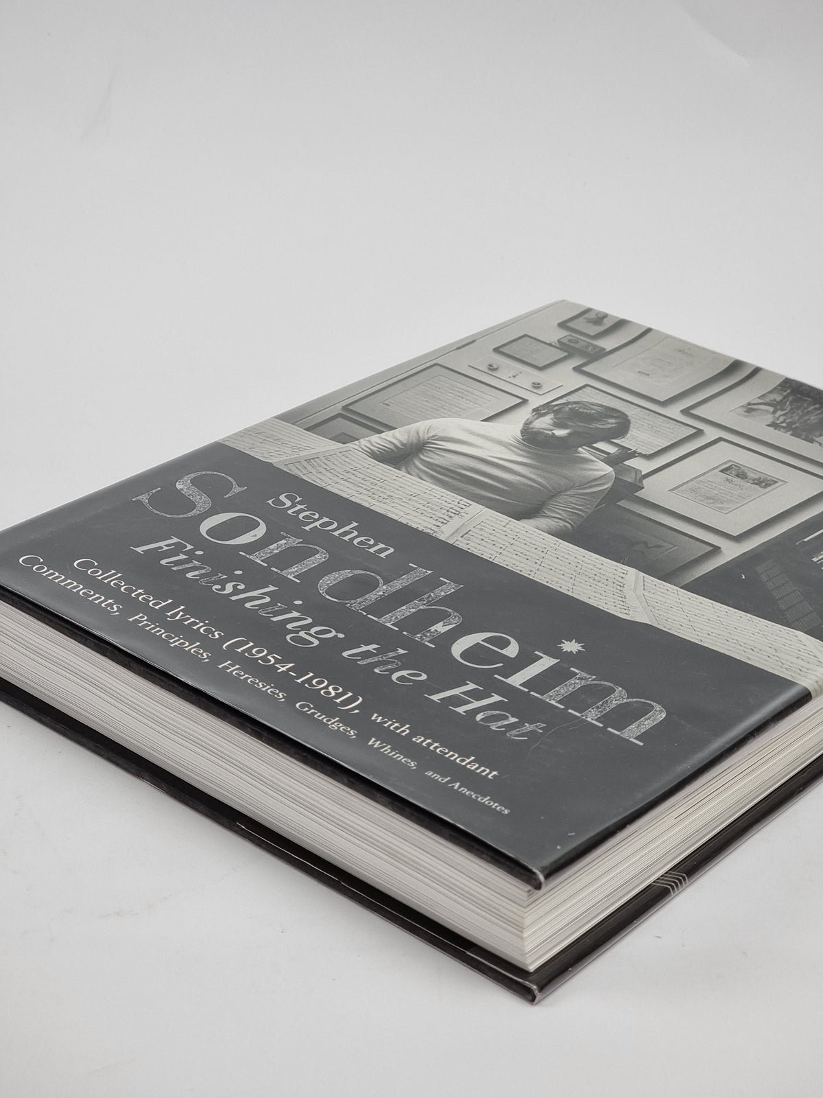 Finishing the Hat, Stephen Sondheim — 1st Edition