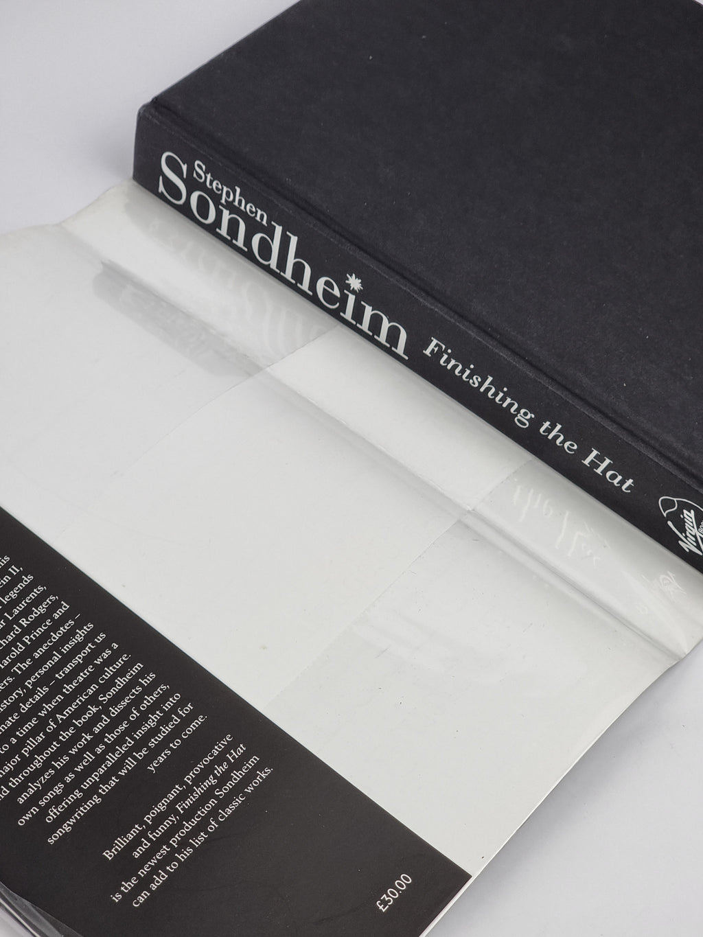 Finishing the Hat, Stephen Sondheim — 1st Edition
