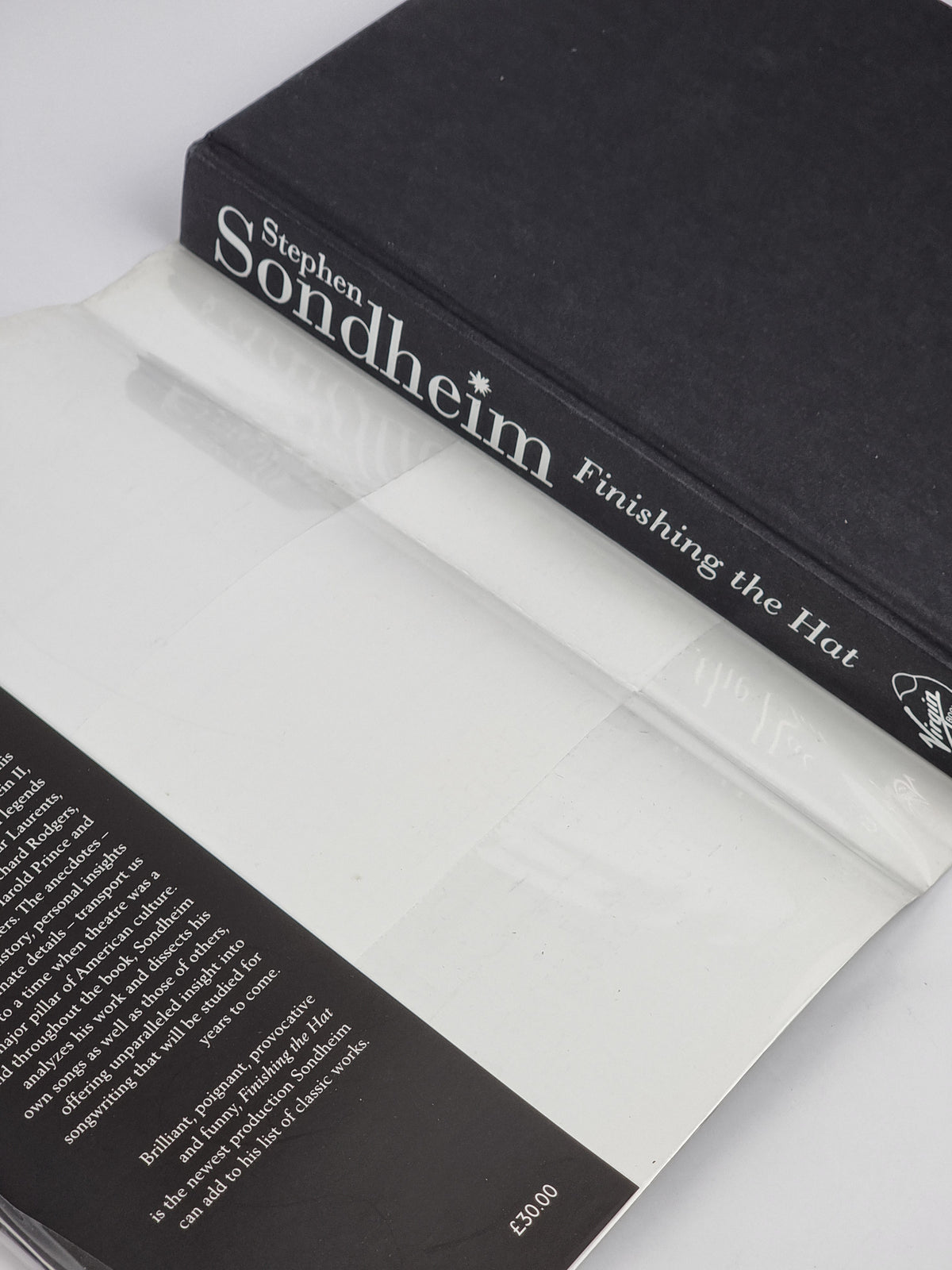 Finishing the Hat, Stephen Sondheim — 1st Edition