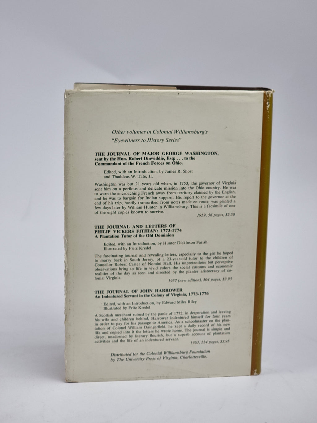 The Journal of John Fontaine, John Fontaine — 1st Edition