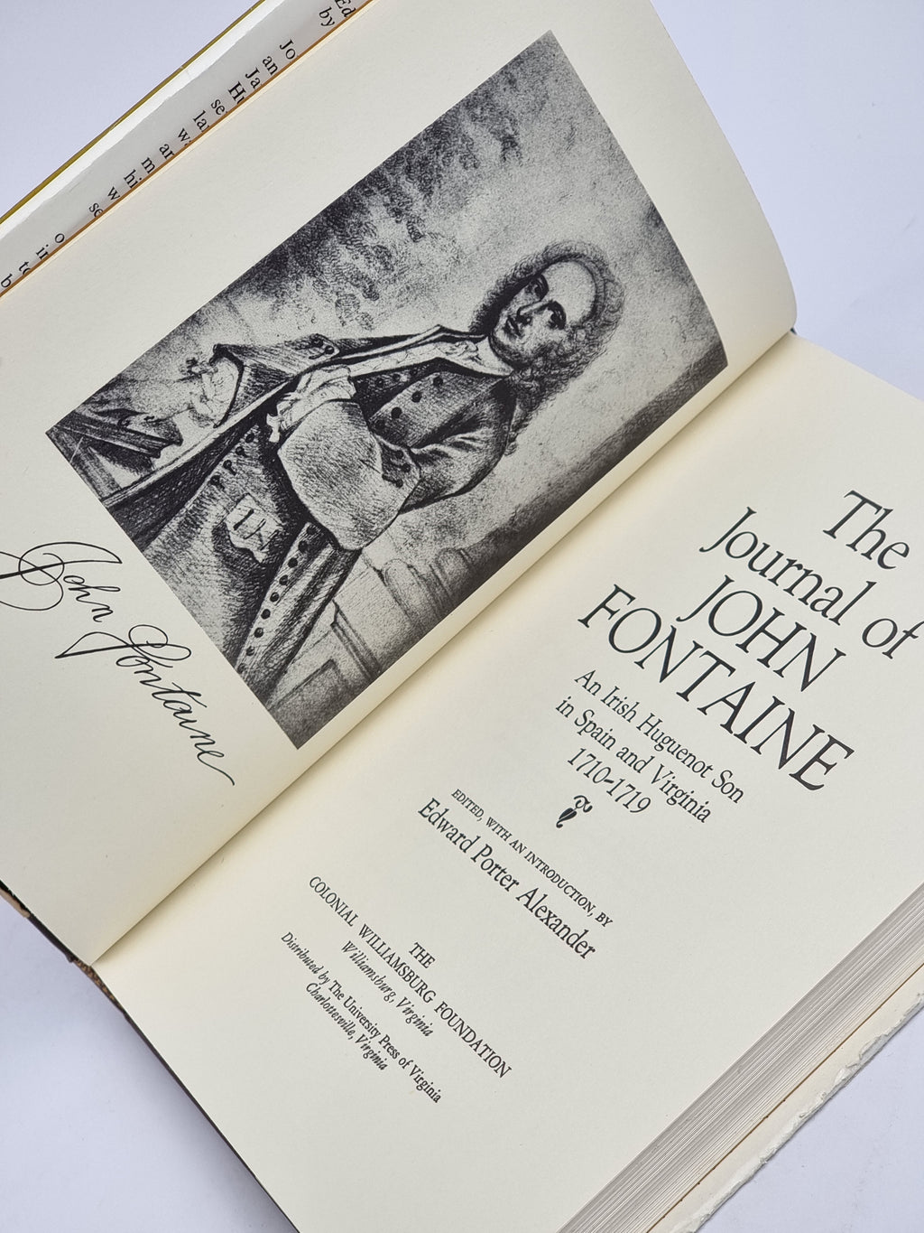 The Journal of John Fontaine, John Fontaine — 1st Edition