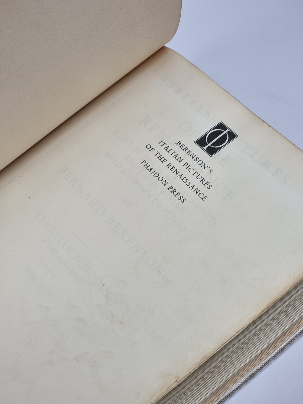 Italian Pictures of the Renaissance: Venetian School — 1st Edition