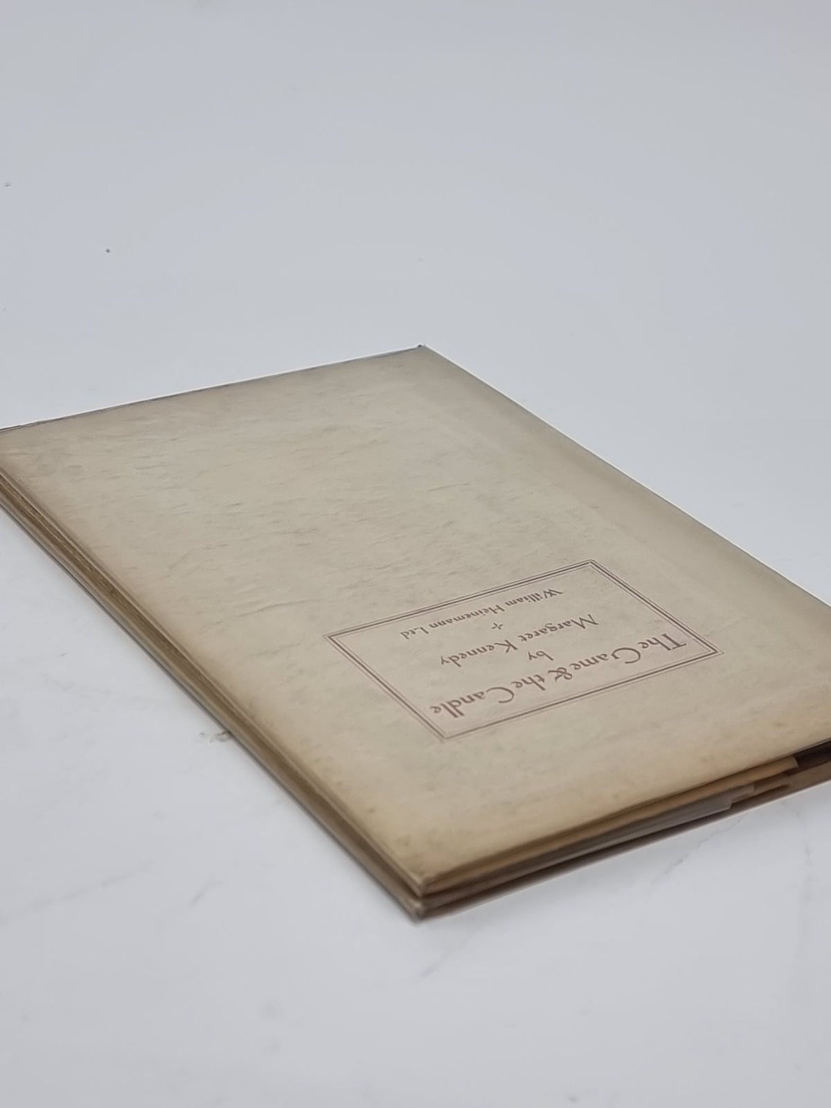The Game and the Candle, Margaret Kennedy — 1st Edition, Limited