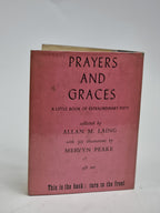 Prayers and Graces, Allan M. Laing — 1st Edition
