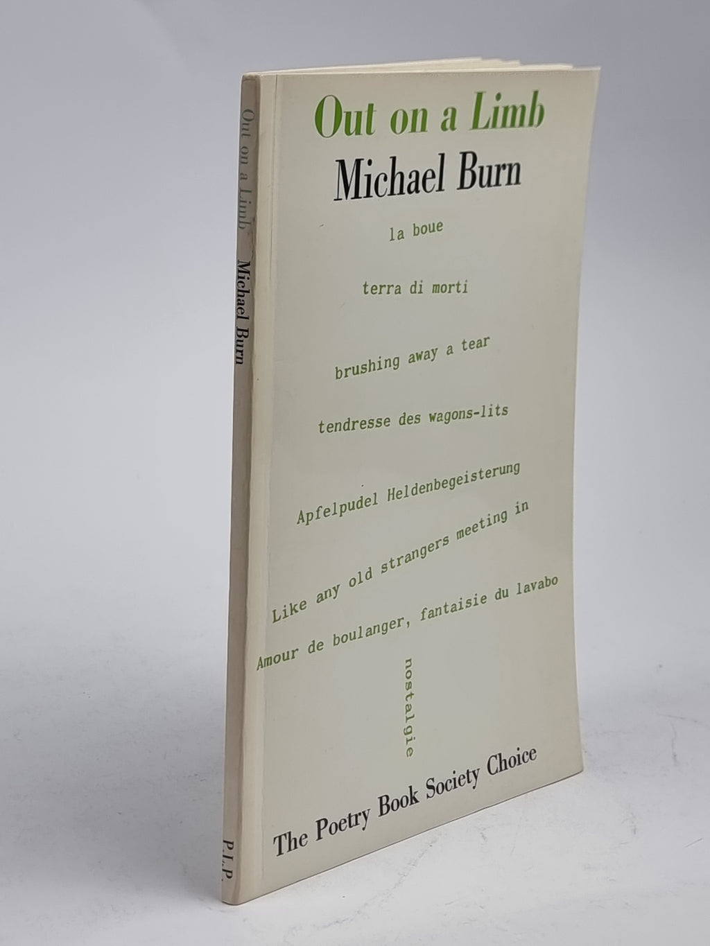 Out on a Limb, Michael Burn — 1st Edition