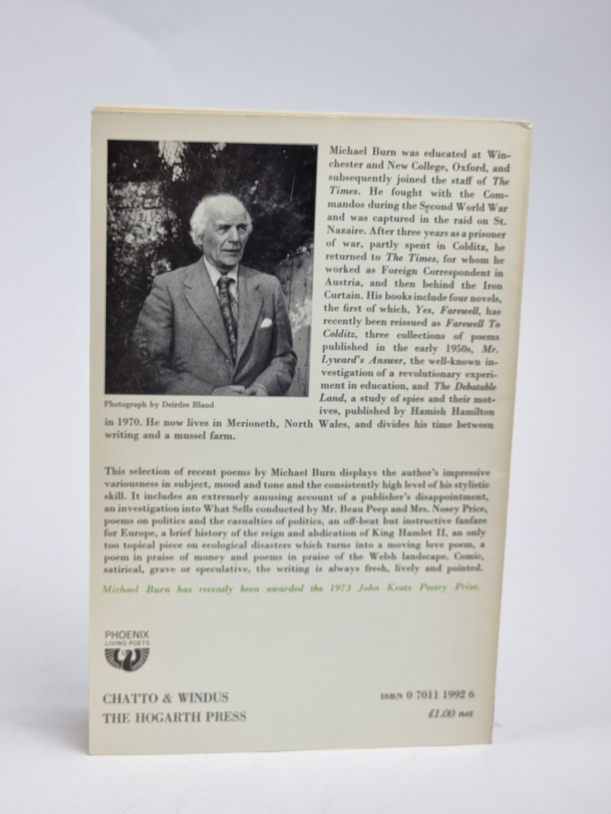 Out on a Limb, Michael Burn — 1st Edition