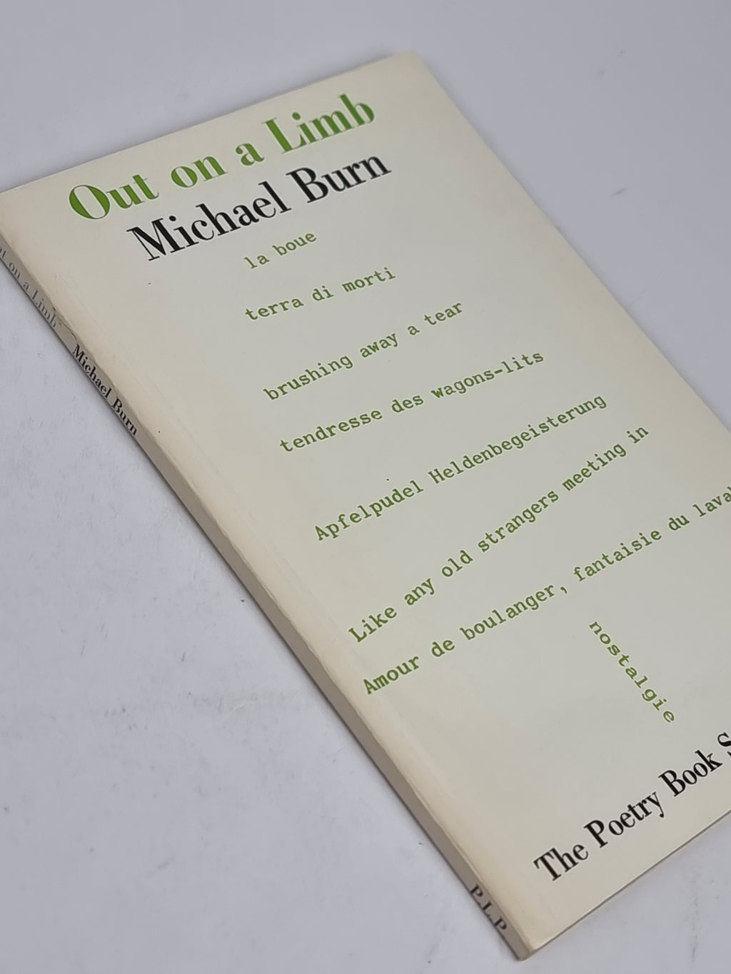 Out on a Limb, Michael Burn — 1st Edition