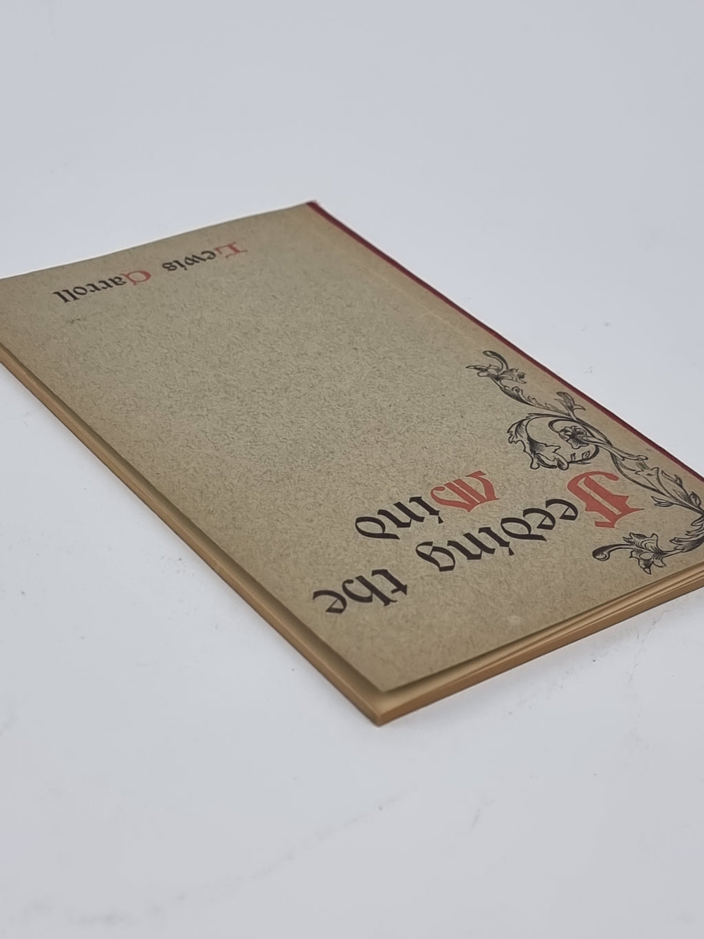 Feeding the Mind, Lewis Carroll — 1st Edition