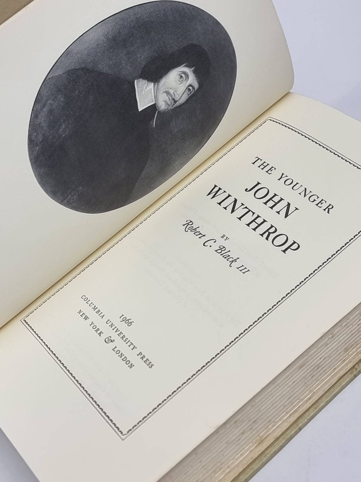 The Younger John Winthrop, Robert C. Black III — 1st Edition