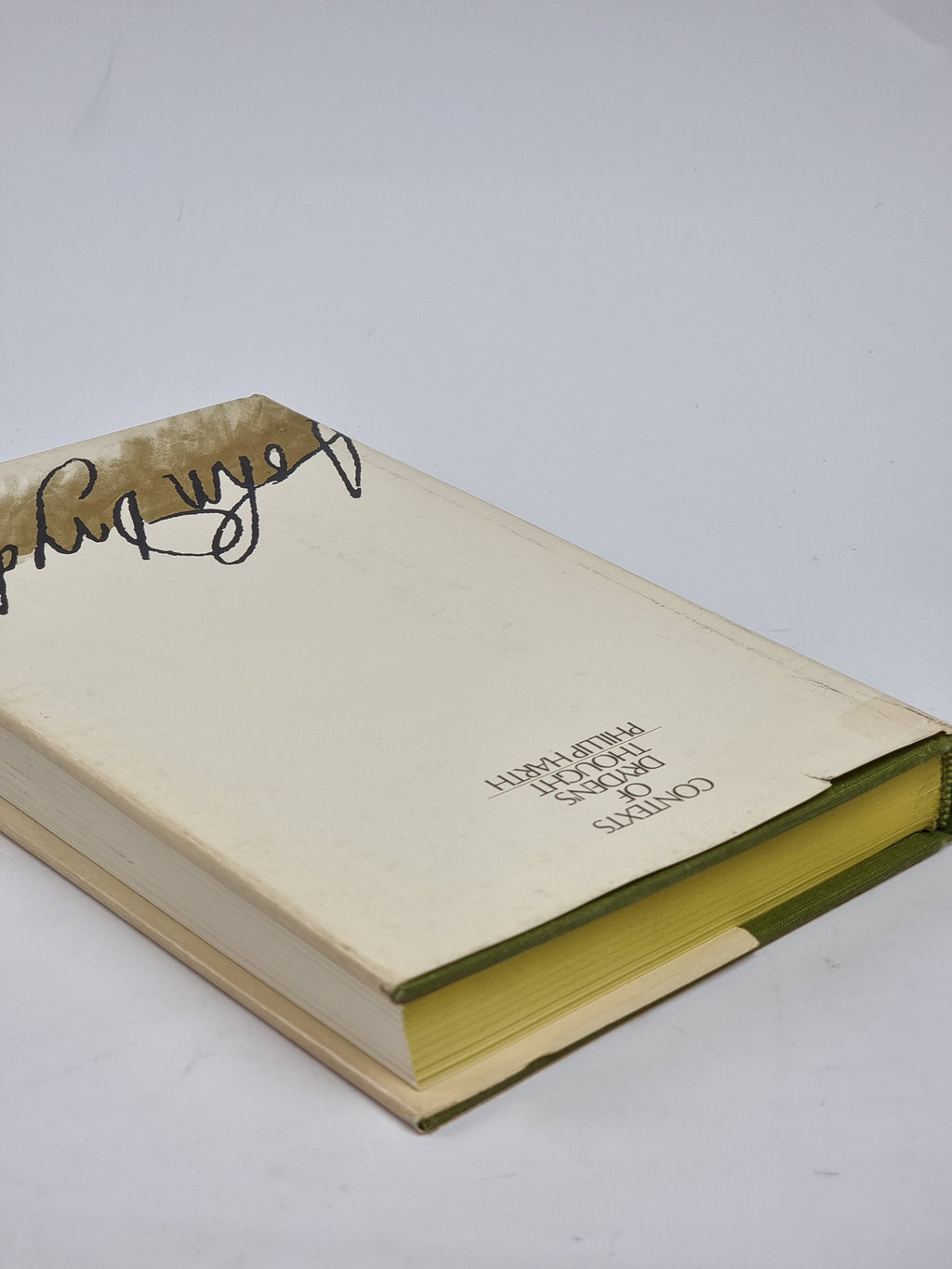 Contexts of Dryden's Thought, Phillip Harth — 1st Edition