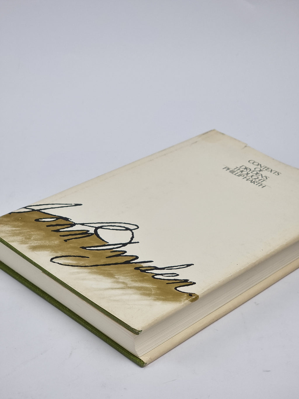 Contexts of Dryden's Thought, Phillip Harth — 1st Edition