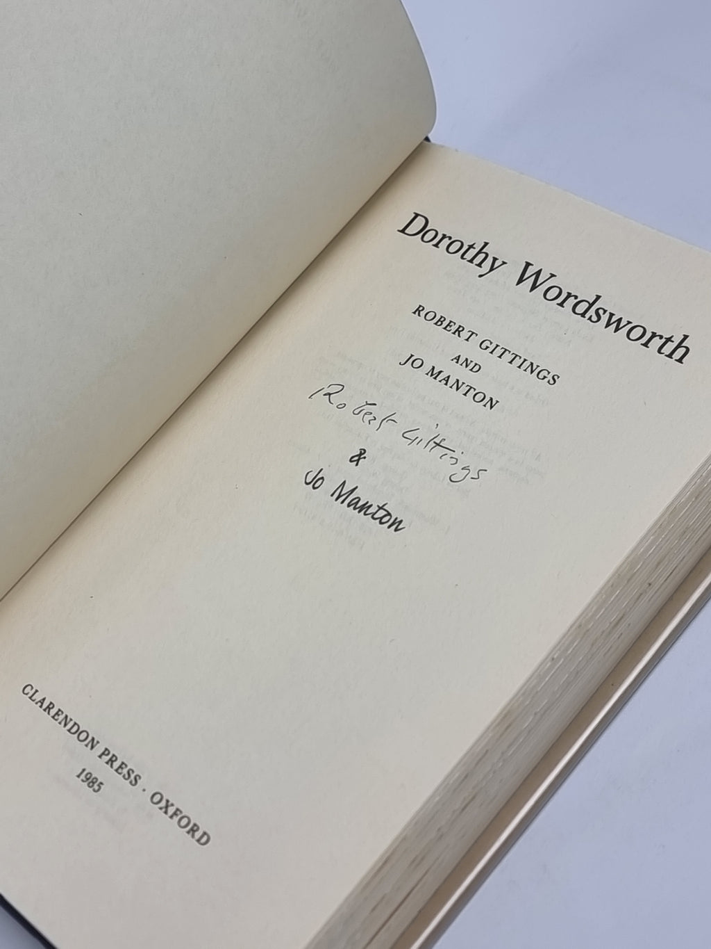 Dorothy Wordsworth, Robert Gittings and Jo Manton — 1st Edition