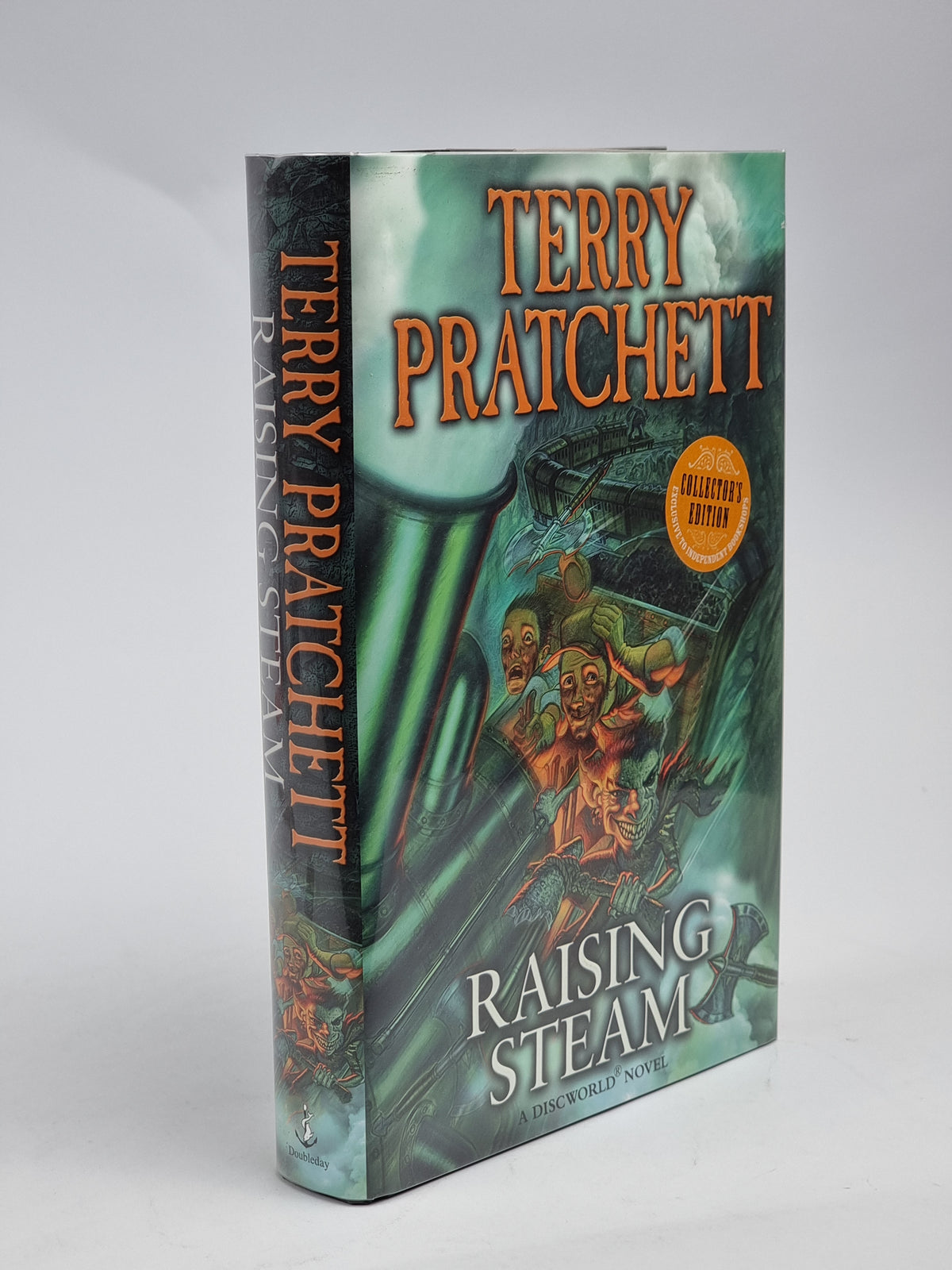 Raising Steam, Terry Pratchett — 1st Edition